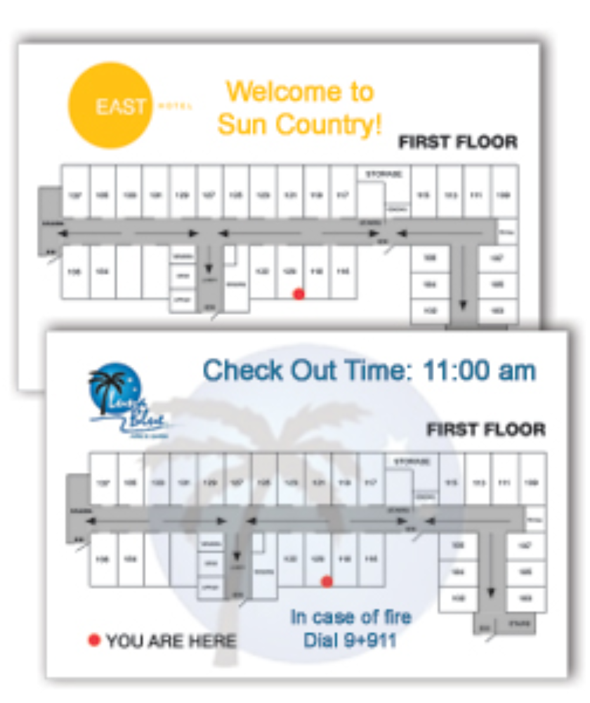 Picture of Room Evacuation Plans-Paper