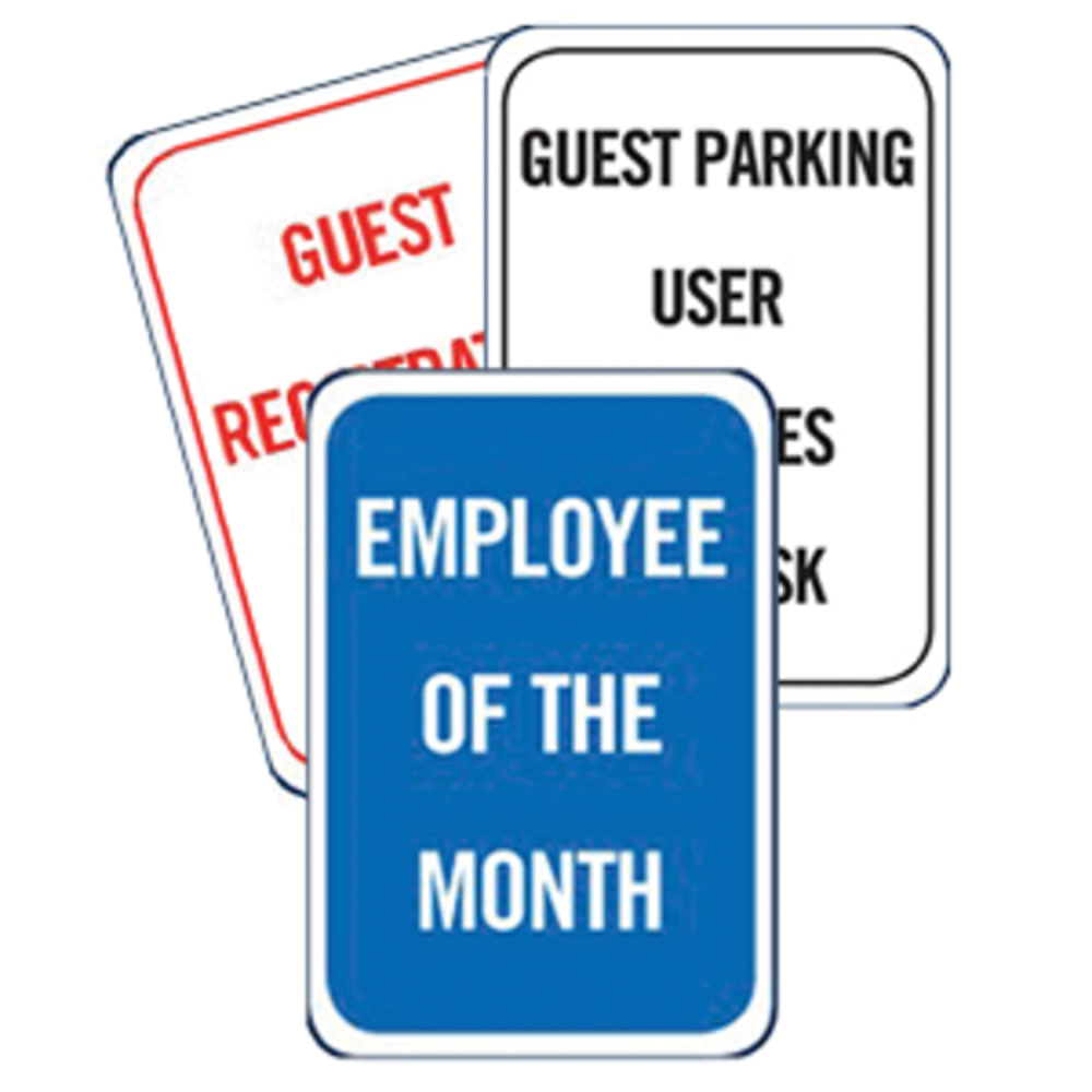 Picture of Aluminum Parking Signs
