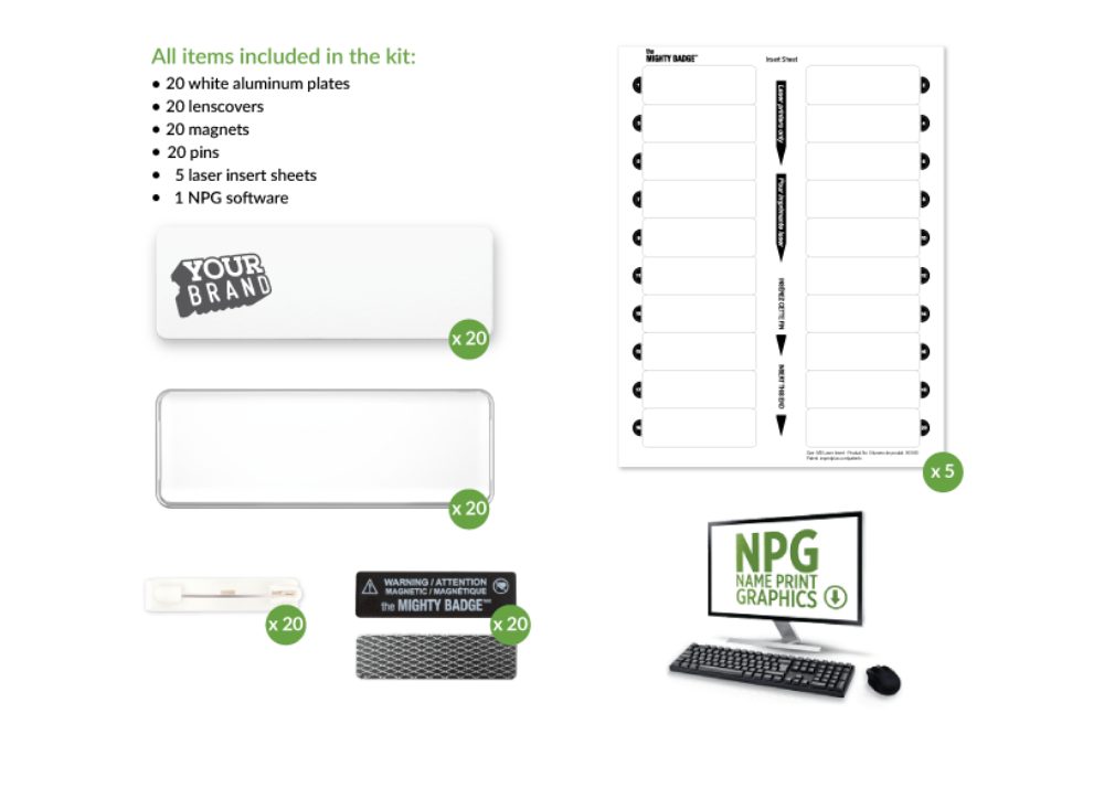 Picture of 20 Unit Starter Kit - White