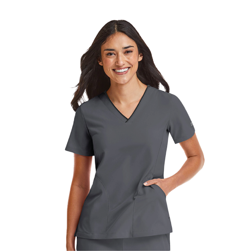 Picture of Women’s Contrast V-Neck Top